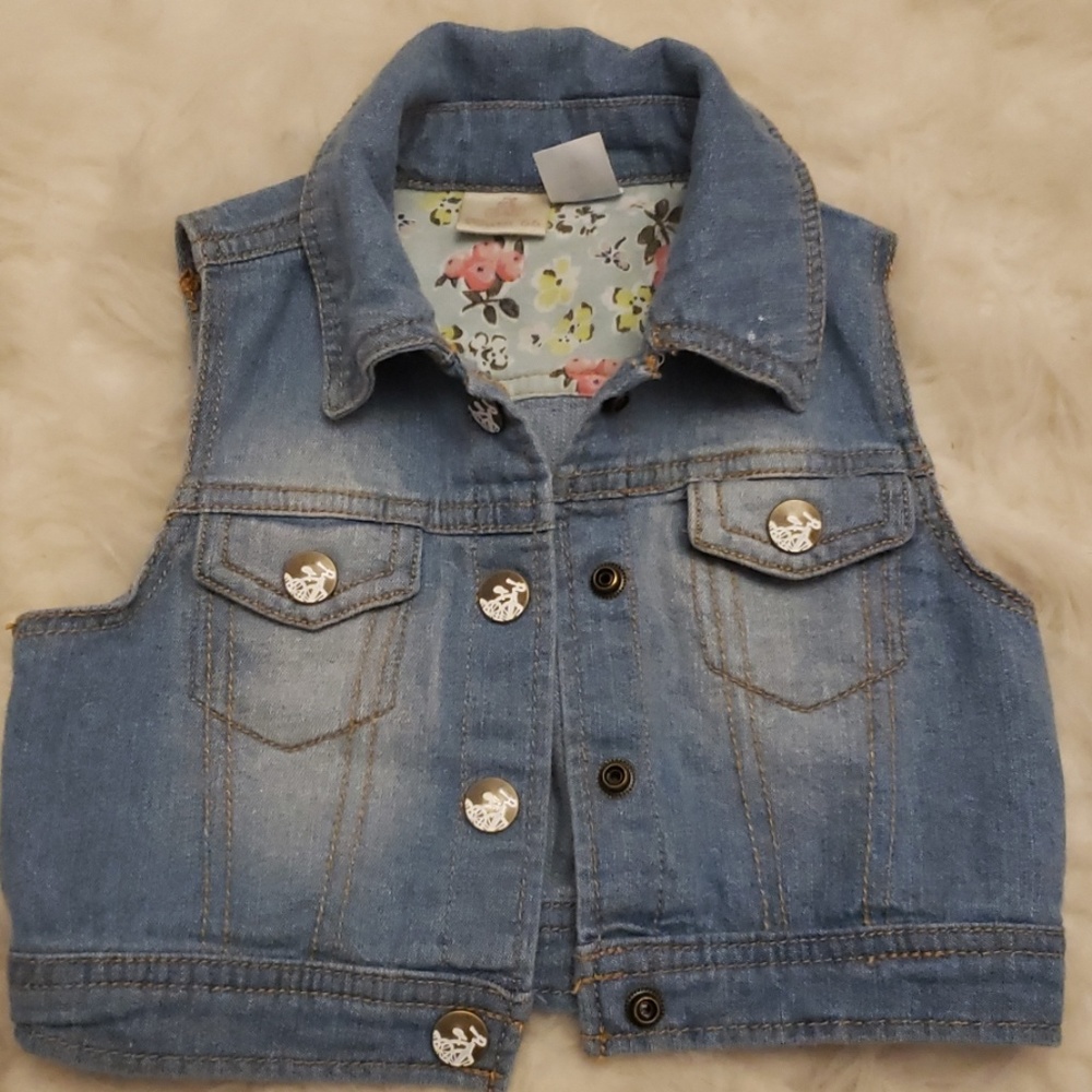 2T kids Jean vest